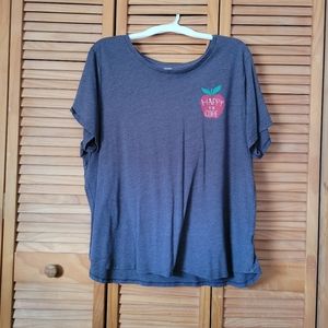 Old Navy XXL gray graphic tee